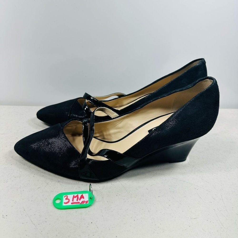 Ecco Women’s Size 40( 9- 9,5 ) Belleair Wedge Black